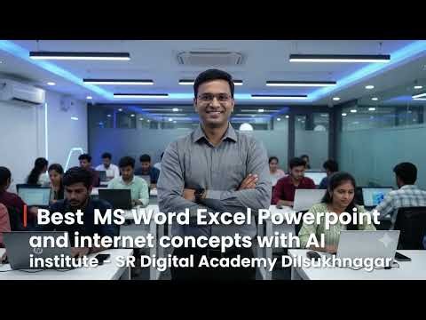 Ms word Excel Powerpoint and internet concepts with AI course training institute in dilsukhnagar cal