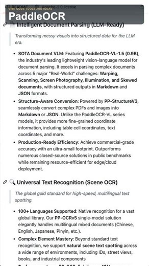 How PaddleOCR Breaks Down Complex Documents #ocr #github #opensource