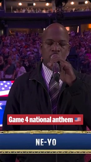 NE-YO's fantastic national anthem performance at World Series Game 4