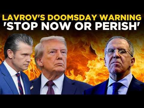 US IRAN WAR LIVE: Lavrov DROPS DOOMSDAY WARNING — 'Ceasefire IMMEDIATE or WORLD WAR 3 ERUPTS!'