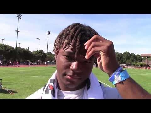Deonte Littlejohn of Acalanes 1st Place Boys Discus Throw, 6th Shot Put at Stanford Invitational