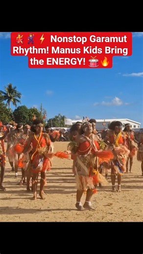 💃🕺⚡ Nonstop Garamut Rhythm! Manus Kids Bring the ENERGY! 🥁🔥