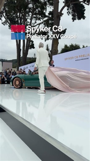 Spyker C8 Preliator XXV Coupé Revealed