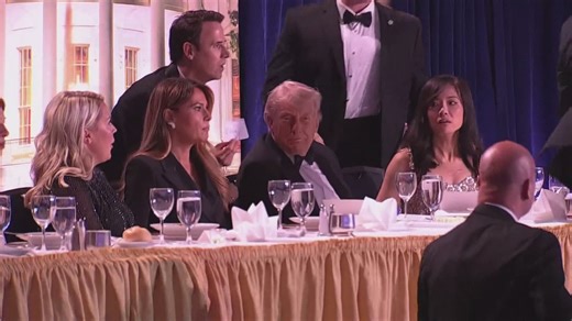 Correspondents' dinner shooter used a hidden stairwell moments before attack