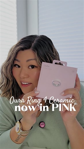 Jenny Kim on Instagram: "Unboxing Oura Ring 4 in Petal. Let me know in the comments if you want the full review #oura #smartring #WearableTech #tech #pinkasthetic"