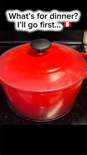 What’s for dinner? Creamy 🇵🇪Chicken Stew using Leftover Chicken