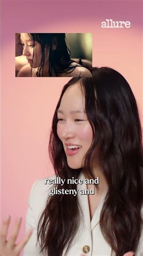 "A lot of my makeup I think started to rub off a bit."