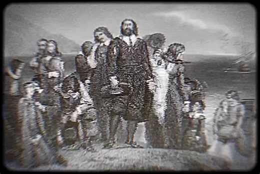 This is sort of hilarious unintentionally. The whole "who built America" Catholic v. Protestant thing is silly (Catholics should not overstate their contribution, and Protestants shouldn't diminish it).But the choice to overlay the VVitch is hilarious because the movie is a cautionary tale about the core principle of Protestantism--private judgment. The family in the VVitch leaves the community over the ability to exercise private judgment on religious matters (from a community that itself left 