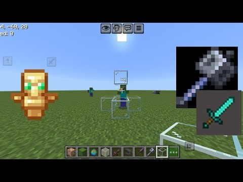 How to Make a infinite totem Bot for practice. (Minecraft Bedrock/pocket)