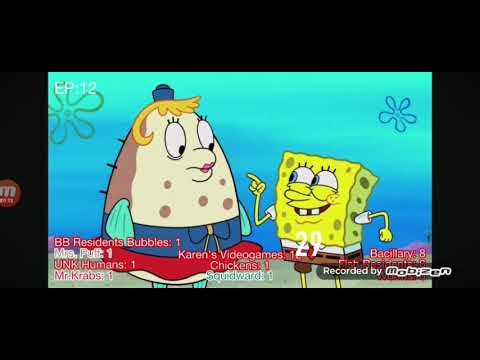 SpongeBob Squarepants Season 10 (2016) Cranage Count 
