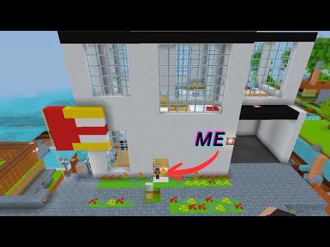 I Made a MANSION in Survival | Minefun.io