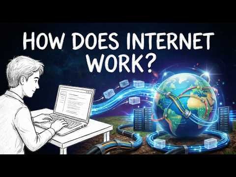 How Does the Internet Work? The Science Explained in 6 Minutes 🌐