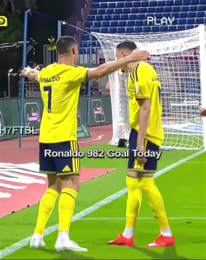 Ronaldo's 981 Goal Today💀🔥 #ronaldo #alnassr #cr7cristianoronaldo #today #viral