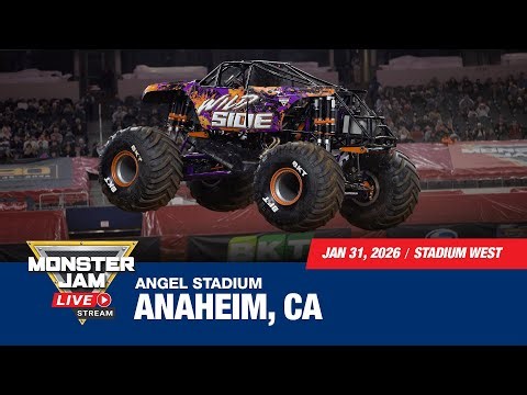 Monster Jam: Anaheim, CA - 1 (Full Event) | Jan 31, 2026 | Stadium West