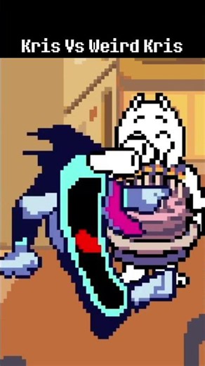 Kris Vs Weird Kris (Deltarune) #shorts #fyp