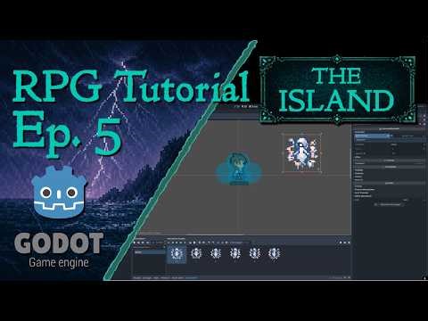 Godot RPG Tutorial | The Island Ep. 05 | Better Enemy Chase and New Game Sprites