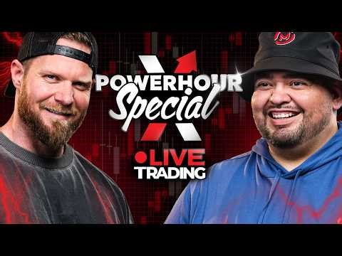 Live Trading Futures - Power Hour Special