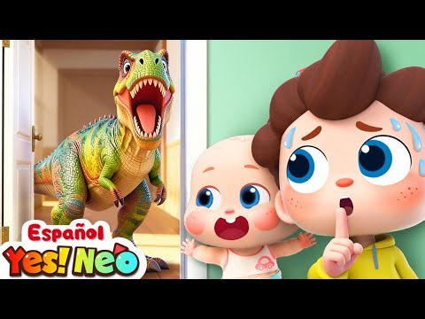 Dinosaurios en Mi Casa | Yes! Neo | Canciones Infantiles | BabyBus Español