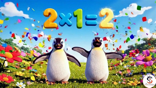 Math Table of 2 | 2 Times Table with Funny Animals | Kids Learning Songs | Saishri Cartoon Network