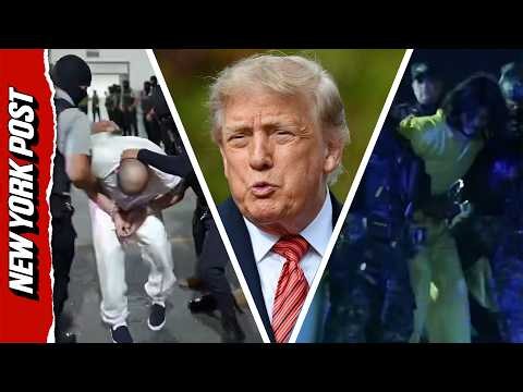 Trump Posts 'Where We Send Our Killers' in Dramatic Nighttime Deportation Footage