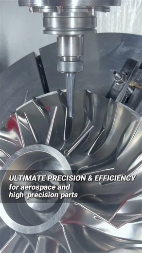 🔥 INSANE 5-Axis Impeller Machining Precision