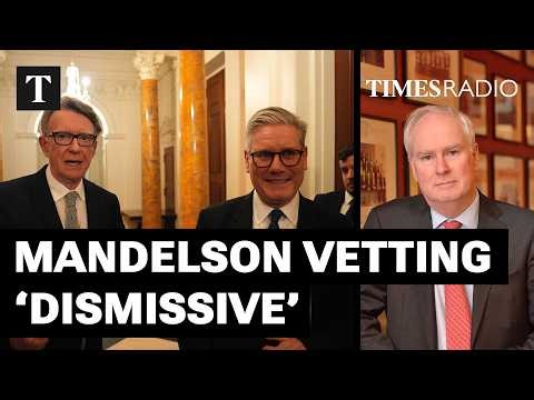 Downing Street 'Didn't Think Vetting Was Necessary' | Former National Security Adviser