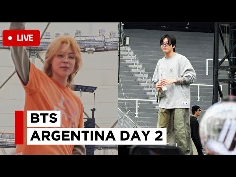 BTS Argentina Live Concert Day 2 Soundcheck FULL FANCAM Arirang Tour 2026
