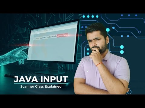 Java Mein User Input Kaise Lein? | Scanner Class Full Tutorial (Hindi-English)