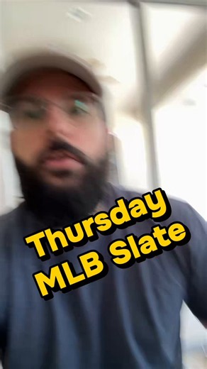 Small Thursday MLB slate in baseball but let’s find some value in it with a couple picks and a Team Total Parlay posted in the free discord.