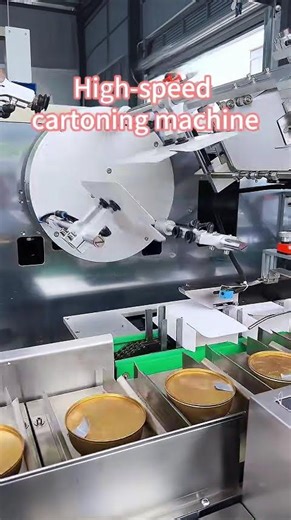 High-Speed Automatic Cartoning Machine | Box Packing Machine for Packaging Line