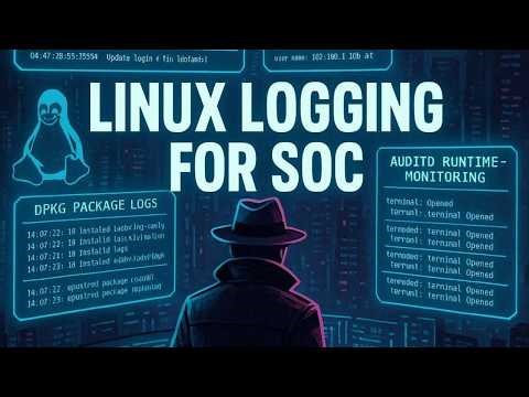 Linux Logging for SOC: How SOC Analysts Investigate Linux Systems | TryHackme | SOC Level 1 2025