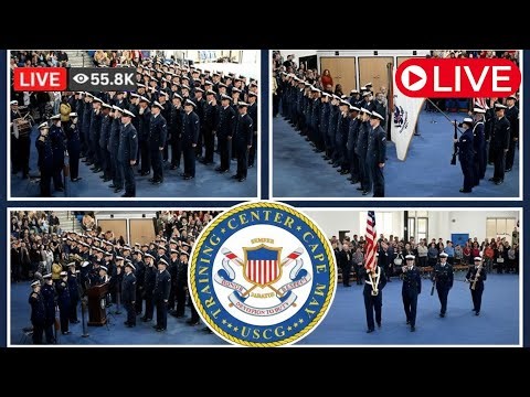 Watch USCG Echo-208 Recruit Training Graduation Ceremony | United States Coast Guard Boot Camp Live