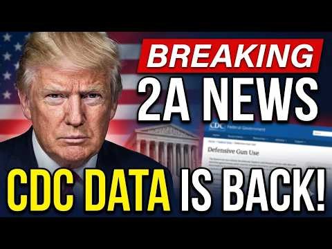 BREAKING 2A NEWS CDC Restores Gun Data Before Major SCOTUS Fight
