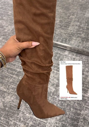 Boot season is here 🙌🏾 Snag these styles for 30% off or more during @Macy’s Friends & Family Sale! Check my Macy’s storefront & tap the link in my bio to shop my picks😘 Which pair are you loving most? 👢 #MacysPartner #bootseason #FallStyle #macysstylecrew