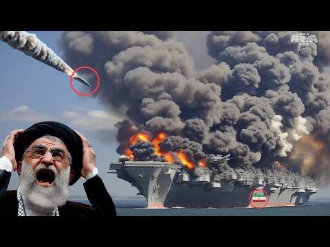 Shocking the World! US F-35 Squadron Bombs Iran's Only Aircraft Carrier - ARMA3