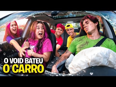 O VOID BATEU O CARRO NESSE VÍDEO *Ele está bem ?