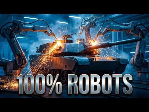 Inside the World’s Most Advanced Autonomous Tank Factory 4K Documentation