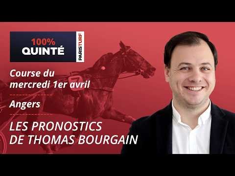 Pronostics Quinté PMU - 100% Quinté du Mercredi 1er avril à Angers