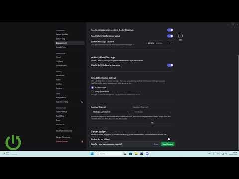 How to Enable Server Widget on Discord