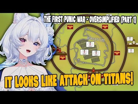 It Looks Like Attack on Titans! | Yueho Reacts to The First Punic War | Oversimplified | Part 1
