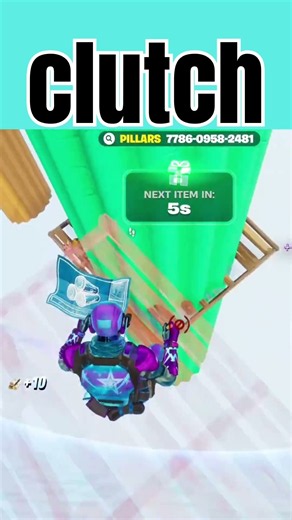 Clutch Pillars Save #fortnite #fortniteshorts