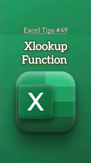 Learn XLOOKUP in 30 seconds |