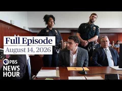 PBS News Hour full episode, August 14, 2026