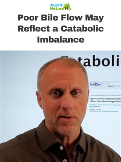 Poor Bile Flow May Reflect a Catabolic Imbalance To see the full video on 10 Signs of a Catabolic Imbalance, go here: https://www.youtube.com/watch?v=rpTEOWFyB8Q&t=7s Subscribe to our main Kick It Naturally Channel here: https://www.youtube.com/channel/UCEN08D5qYz8EHvwixHckYbg?sub_confirmation=1 ➤ Register for our TOTALLY FREE 4-Week Online Digestion Course to better understand your unique body chemistry and which aspects of digestion may need a little boost for you. https://kickitnaturally.com/