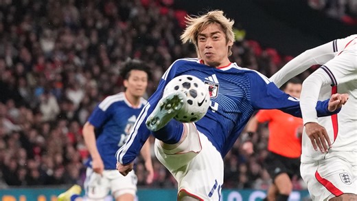 サッカー日本代表 イングランドに初勝利