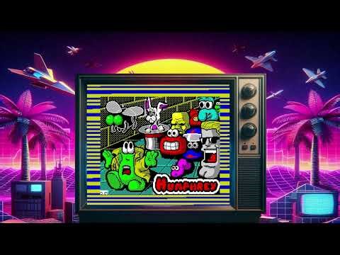 ZX SPECTRUM Humphrey 1988 Zigurat loading screen