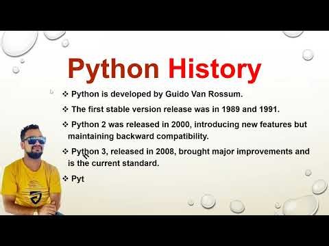 Python Session 2 Python History