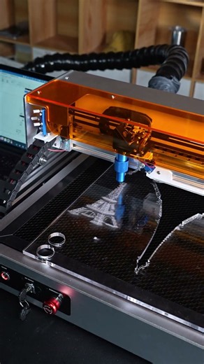 ✨ Create Stunning Acrylic Decorations with Carverall C1 40W | Laser Engraving & Cutting