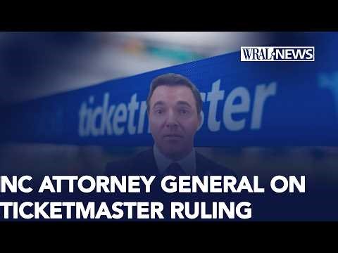 'A win for North Carolina' NC Attorney General Jeff Jackson talks Ticketmaster ruling
