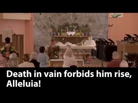 Christ the Lord is Risen Today by Charles Wesley, UM Hymnal 302